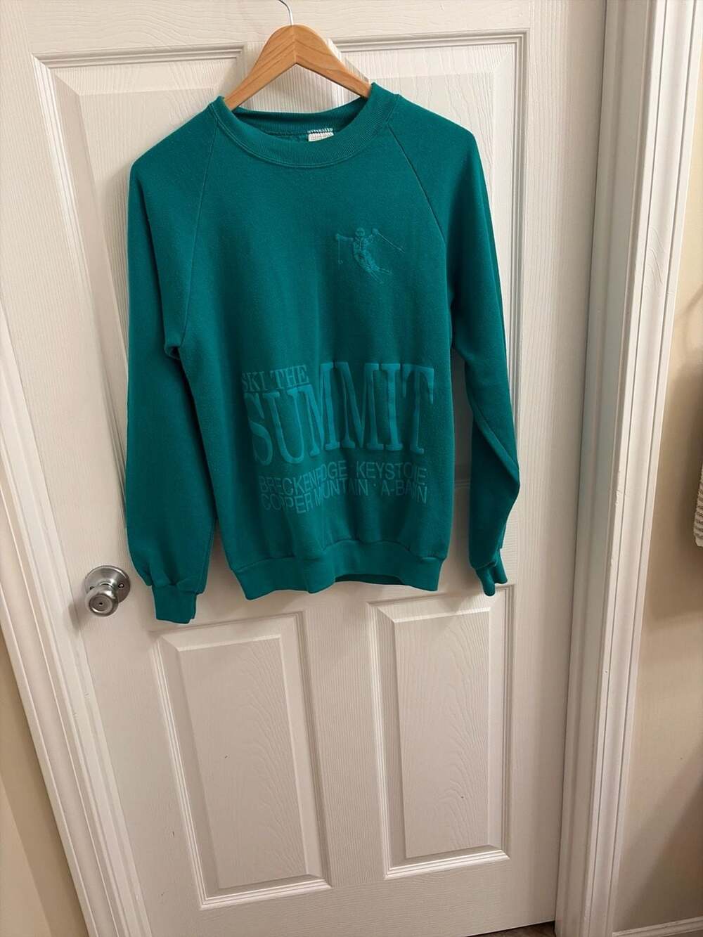 Vintage Jerzees Ski The Summit Sweatshirt Size M